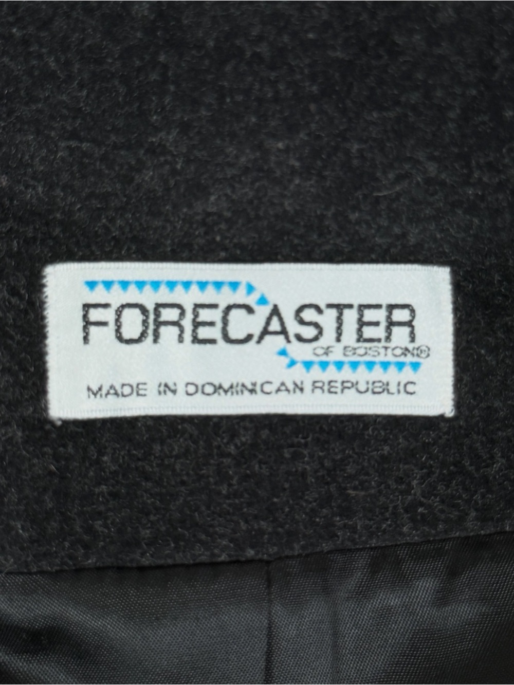 Vintage Forecaster Grey Long Wool Cashmere Overcoat Womens 10 Medium Winter Coat - Picture 4 of 10